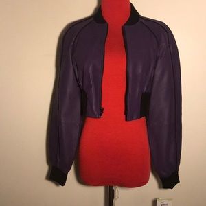Anne Klein leather jacket
